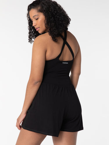 Imbodhi Lila Romper BLACK