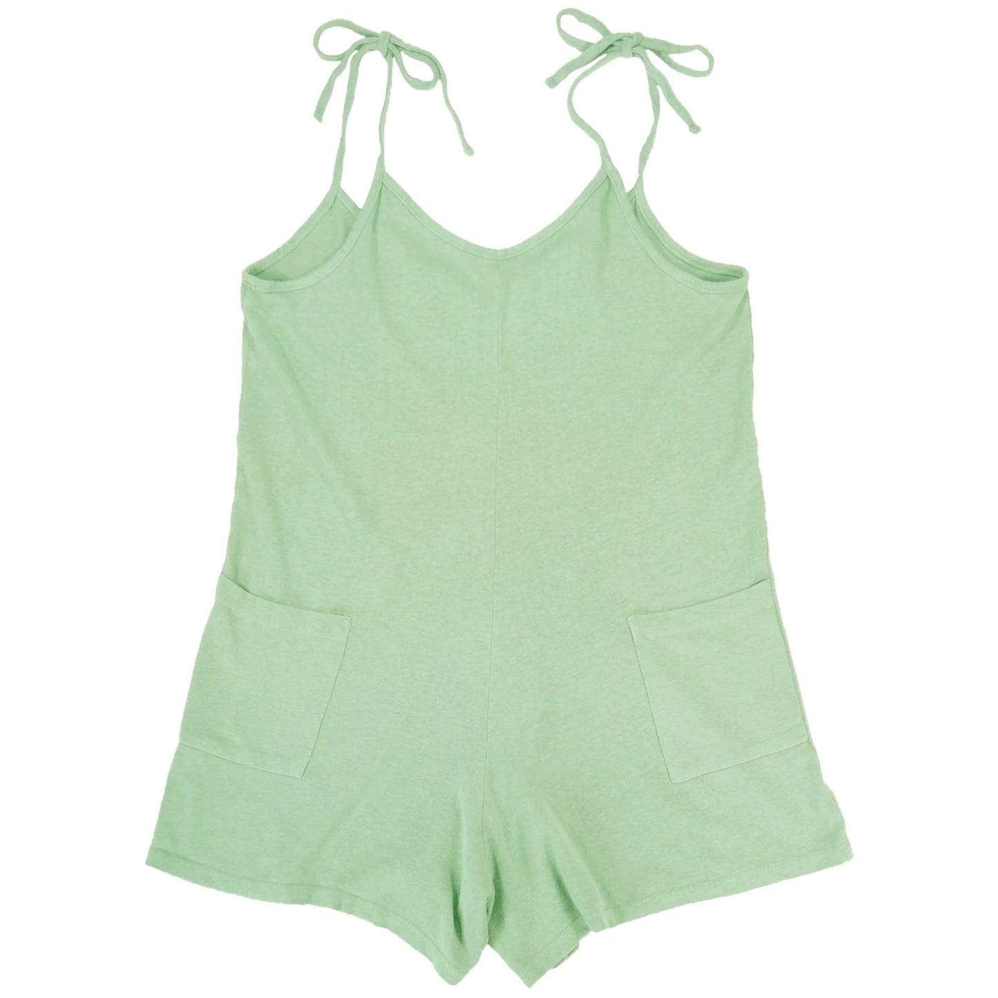 Jungmaven Hemp and Organic Cotton Sespe Romper SAGE