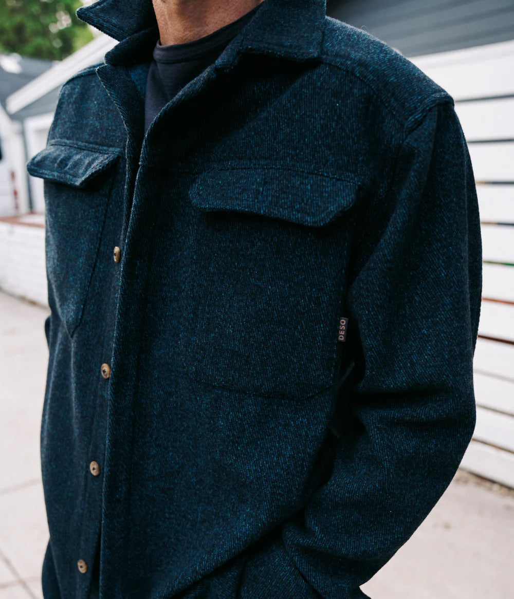 Willy Wool Overshirt INDIGO