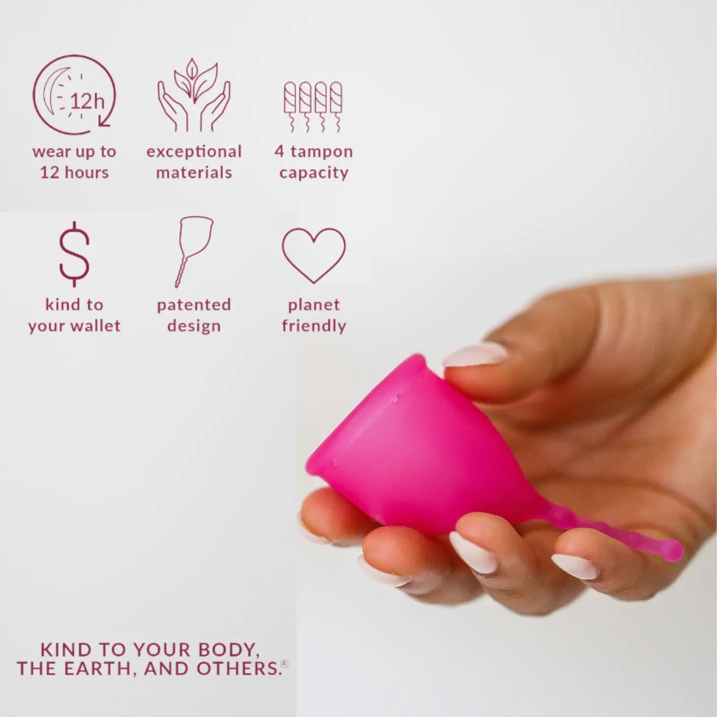 Kind Silicone Menstrual Cup