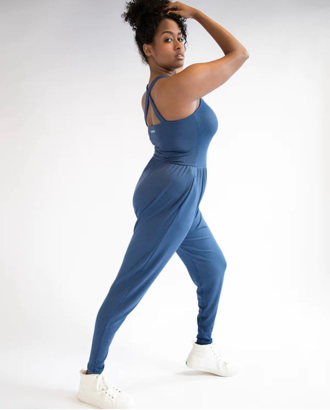 Imbodhi Bodhi Jumpsuit RIBBED INDIGO