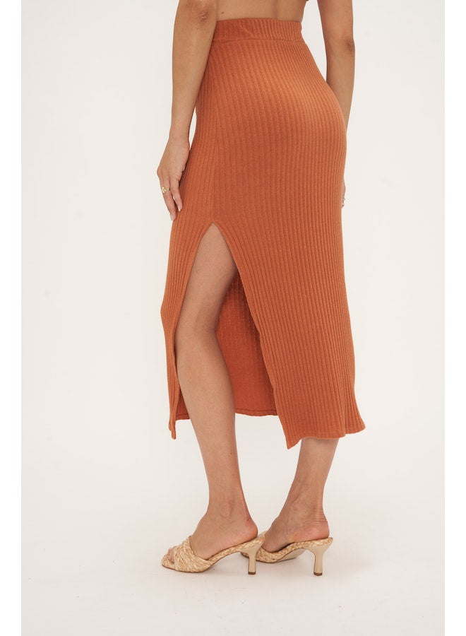 Before Sunset Sweater Ribbed Skirt