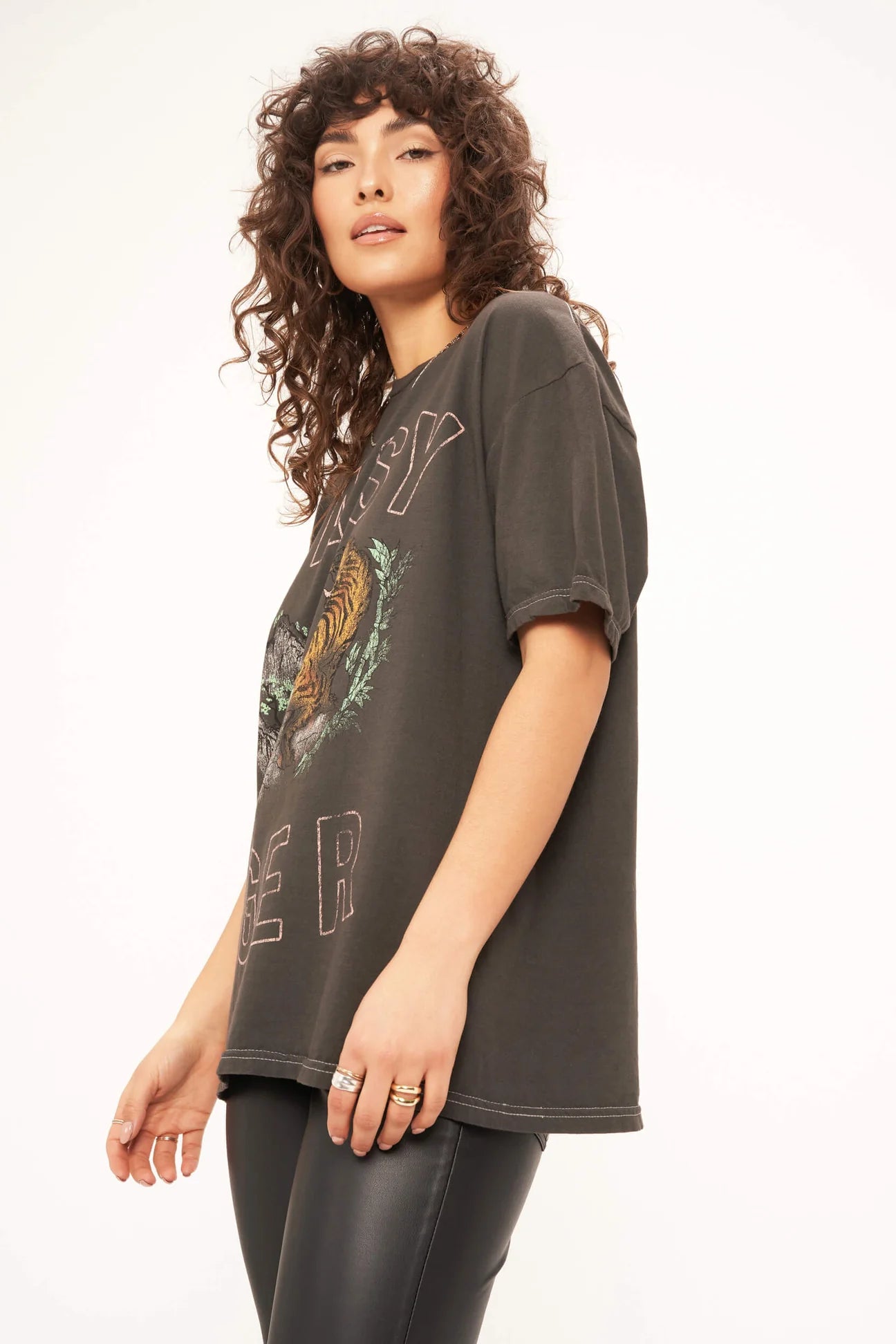 Easy Tiger Oversized Graphic Tee