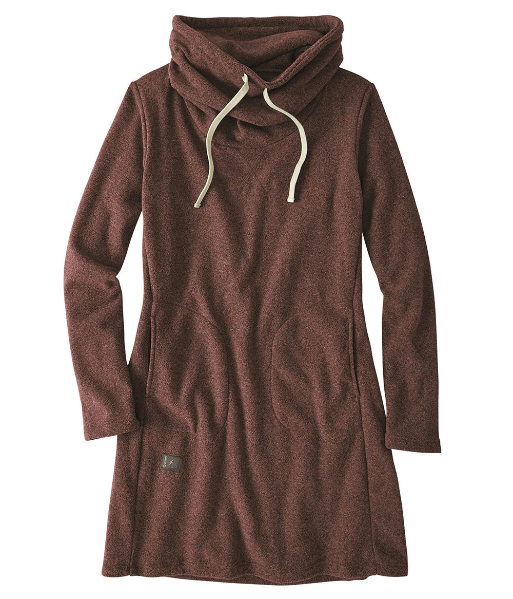 Velma Fleece Dress MOCHA