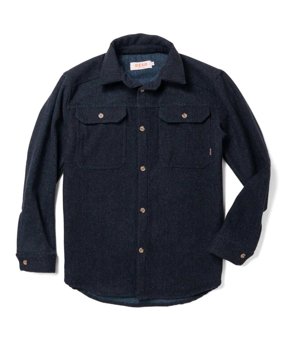 Willy Wool Overshirt INDIGO