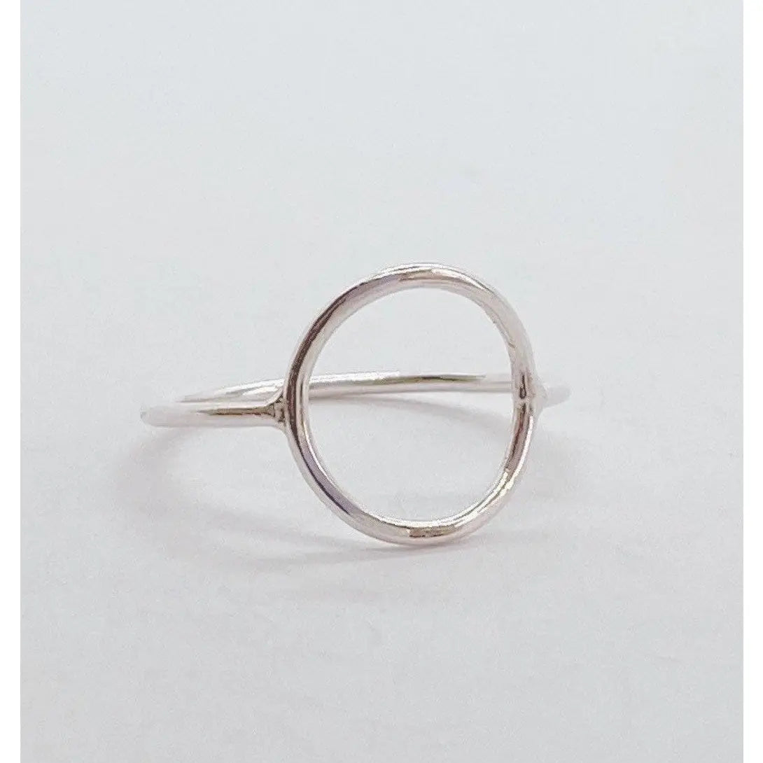 Open Circle Ring (Gold, Silver)