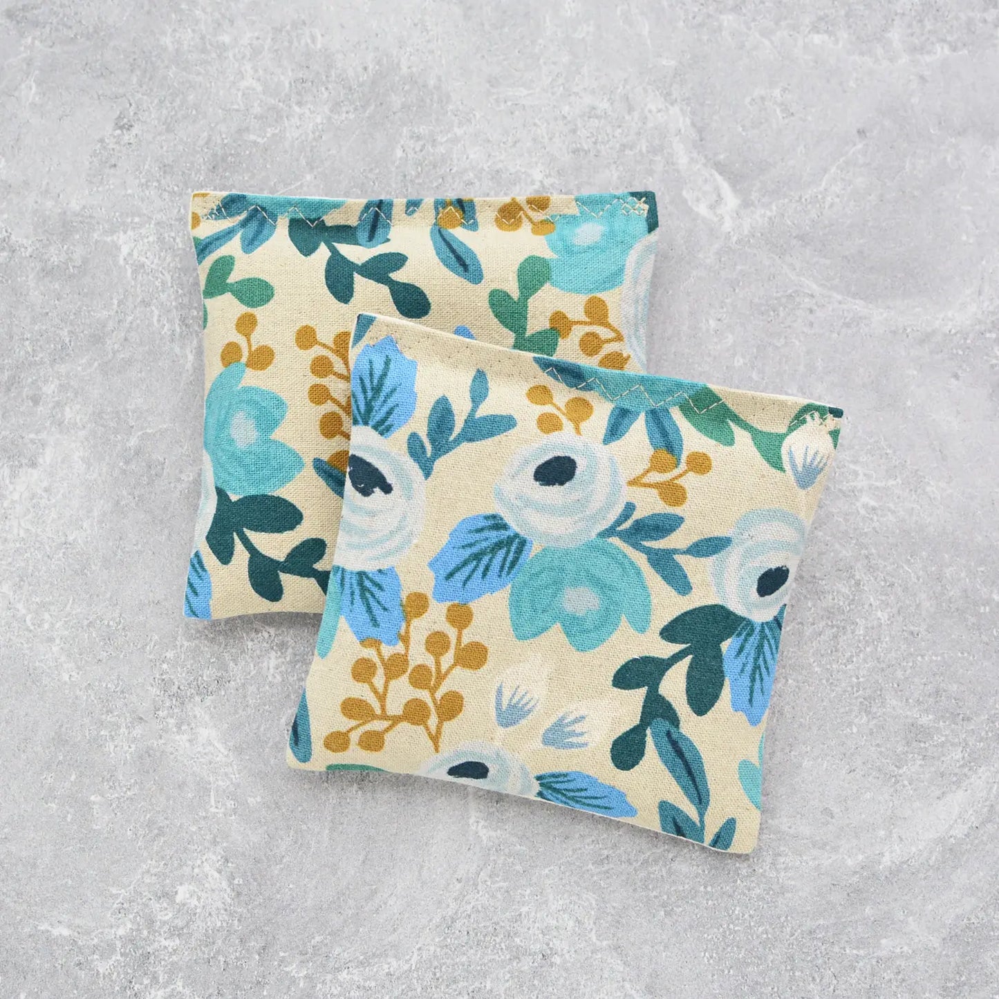 Blue Floral Lavender Sachet Bundle
