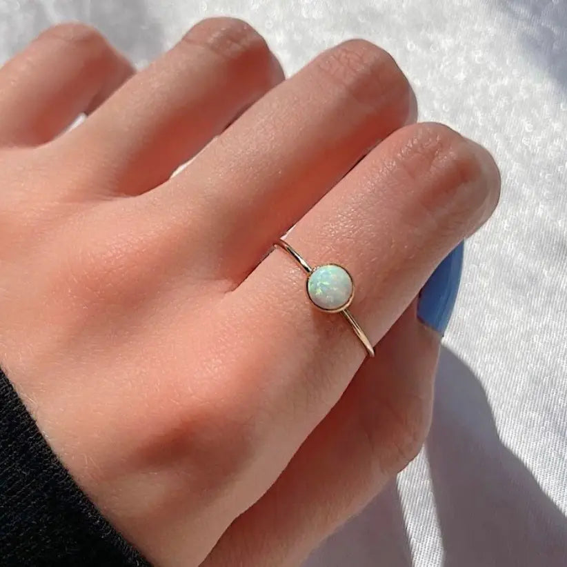 Large Opal Ring (Gold)