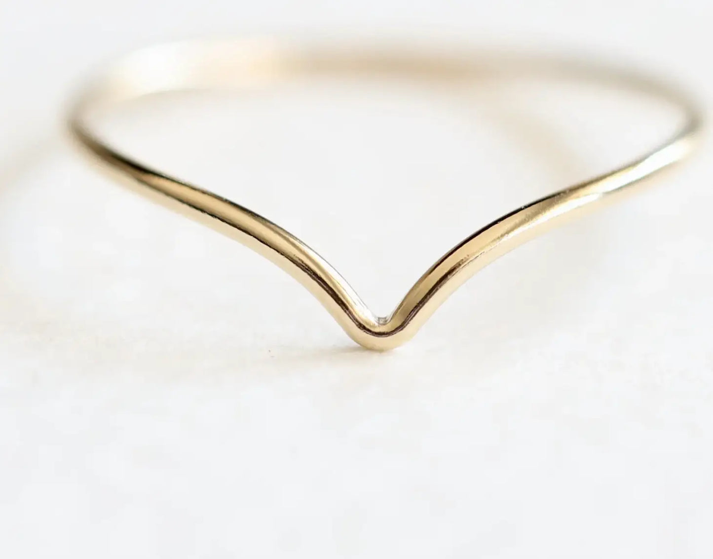 Chevron Ring (Gold, Silver)