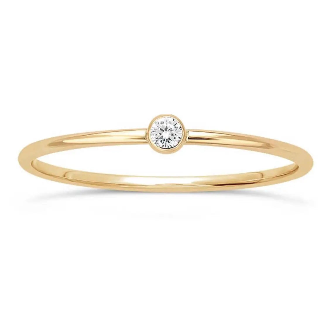 CZ Ring (Gold, Silver)