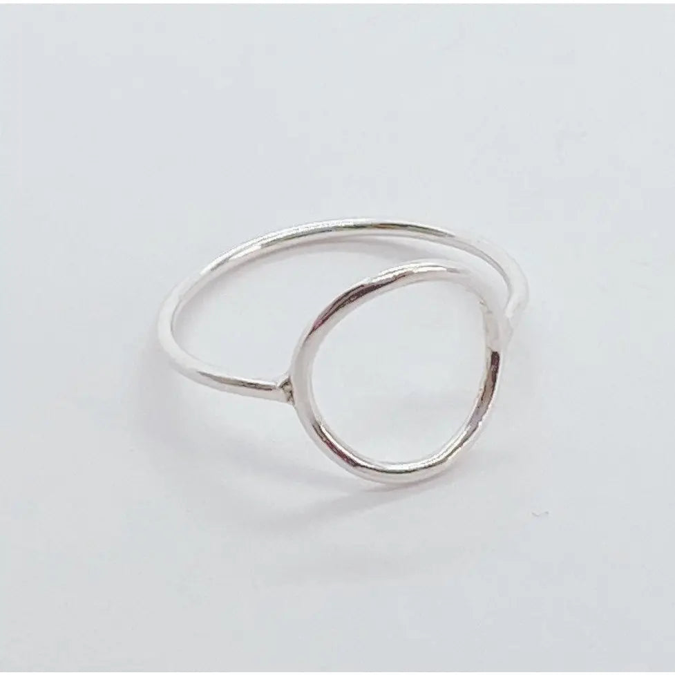 Open Circle Ring (Gold, Silver)