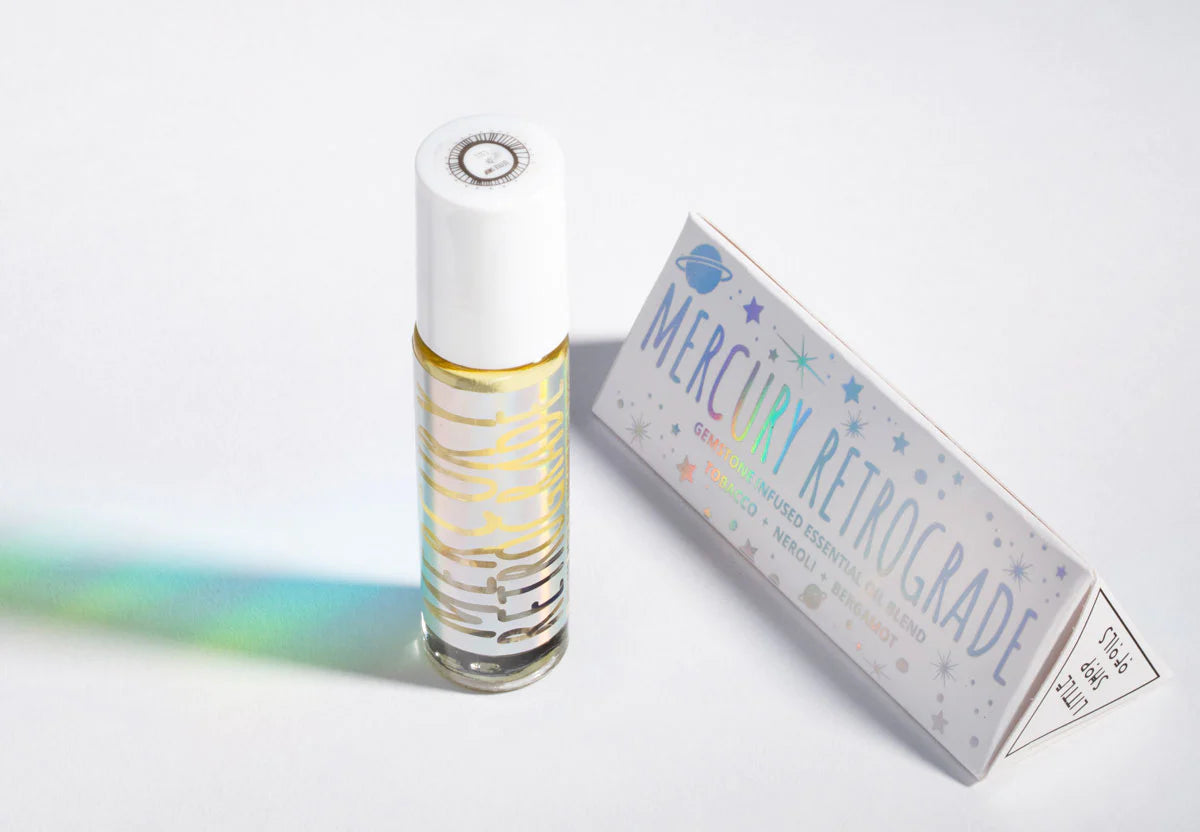 Mercury Retrograde Gemstone Infused Aromatherapy Roller