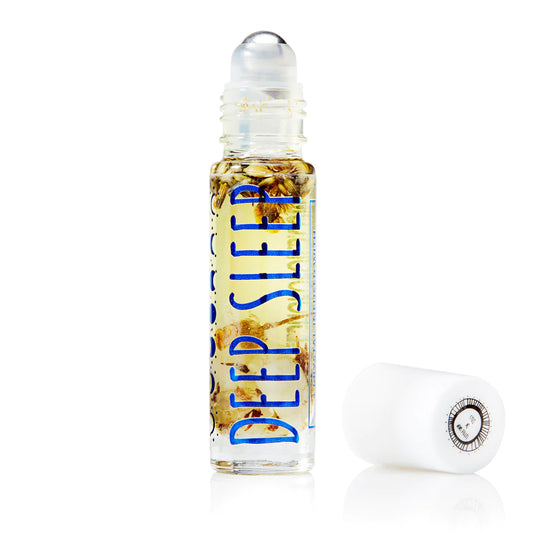 Deep Sleep Gemstone Infused Aromatherapy Roller