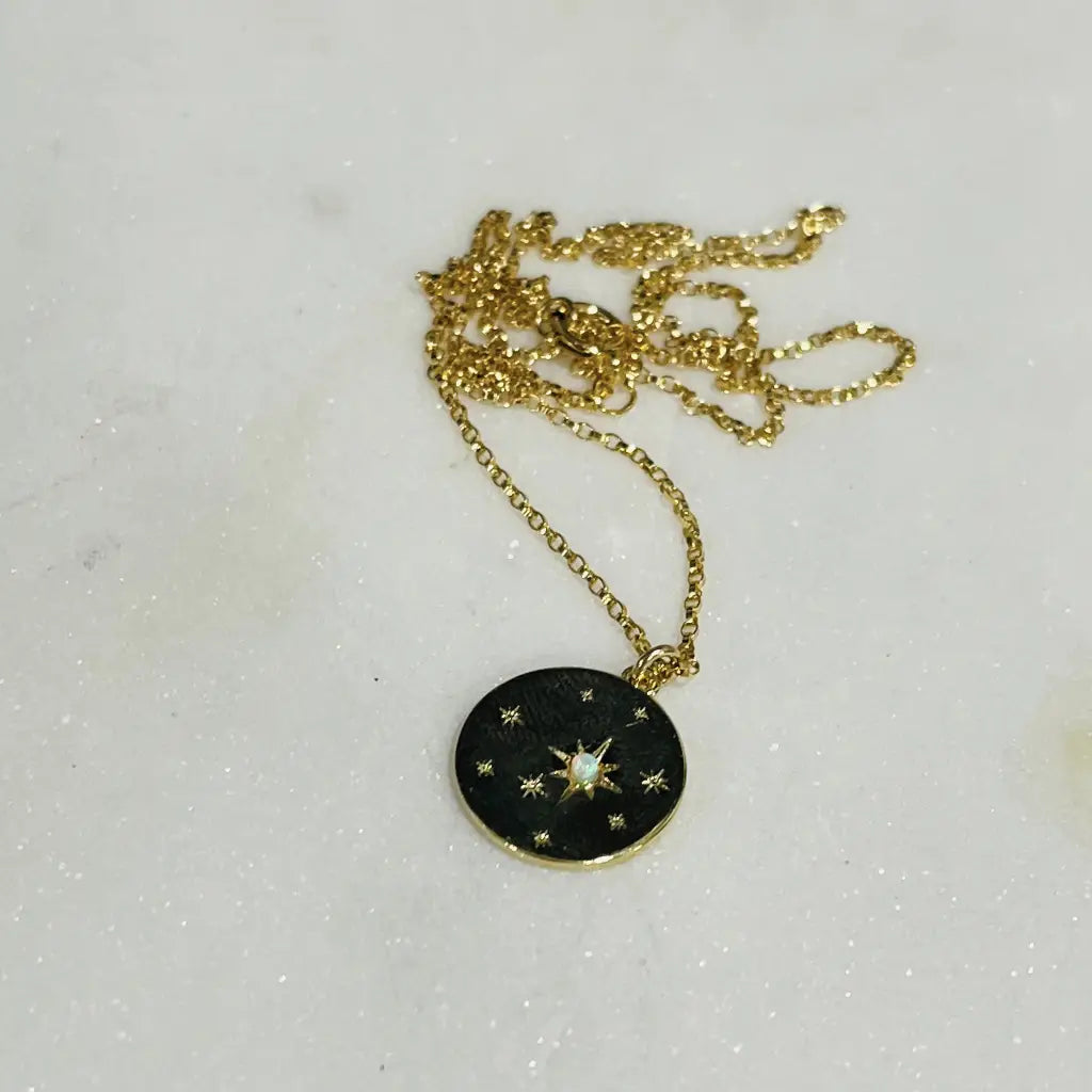 Star Bright Opal Necklace