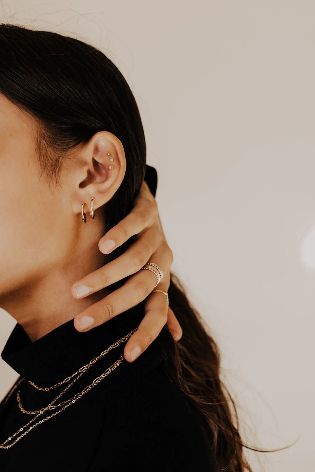 Minimale Hoop Earrings