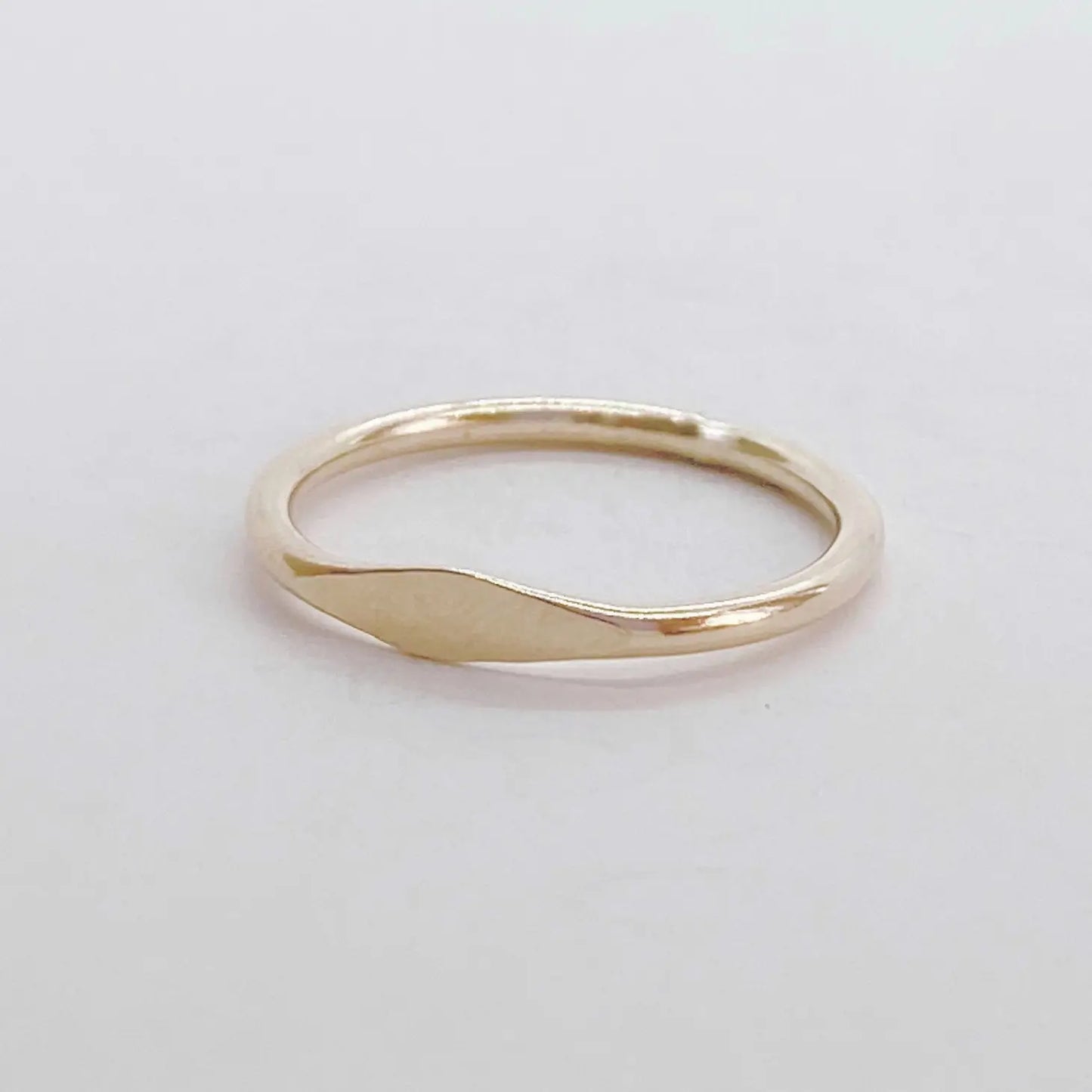 Mini Signet Ring (Gold, Silver)