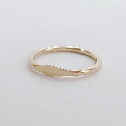 Mini Signet Ring (Gold, Silver)