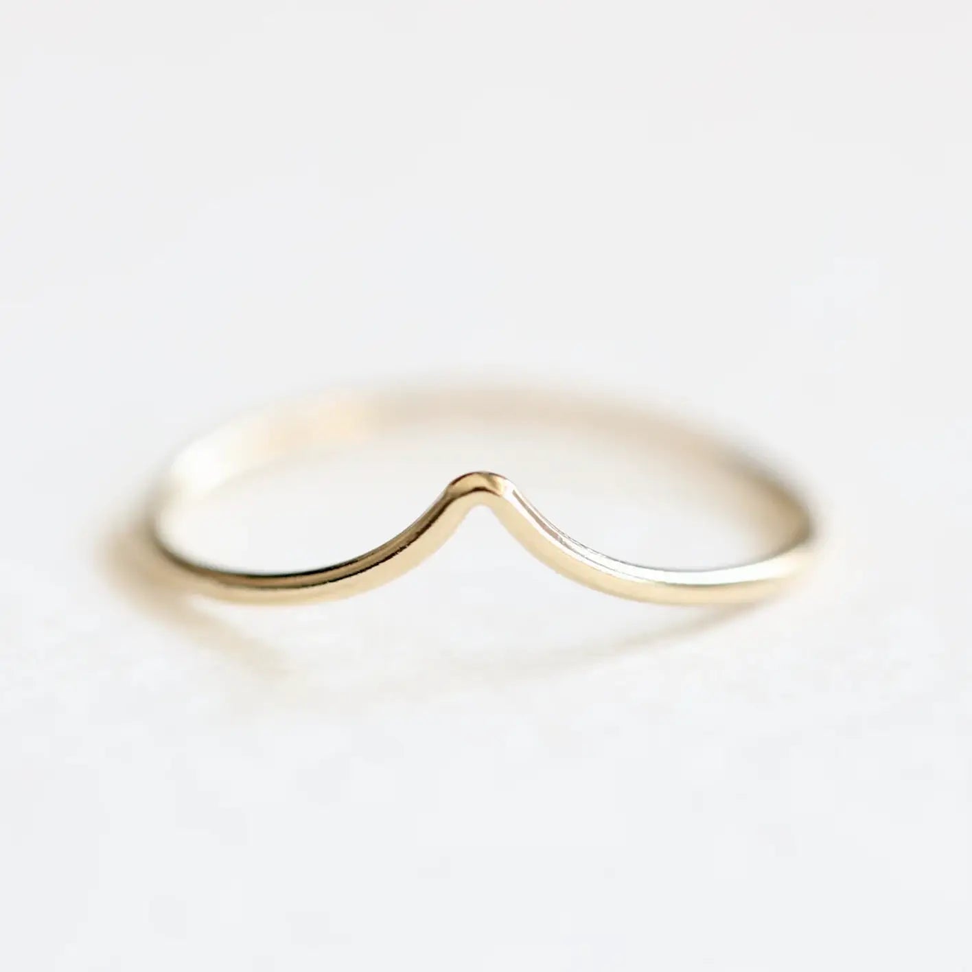 Chevron Ring (Gold, Silver)