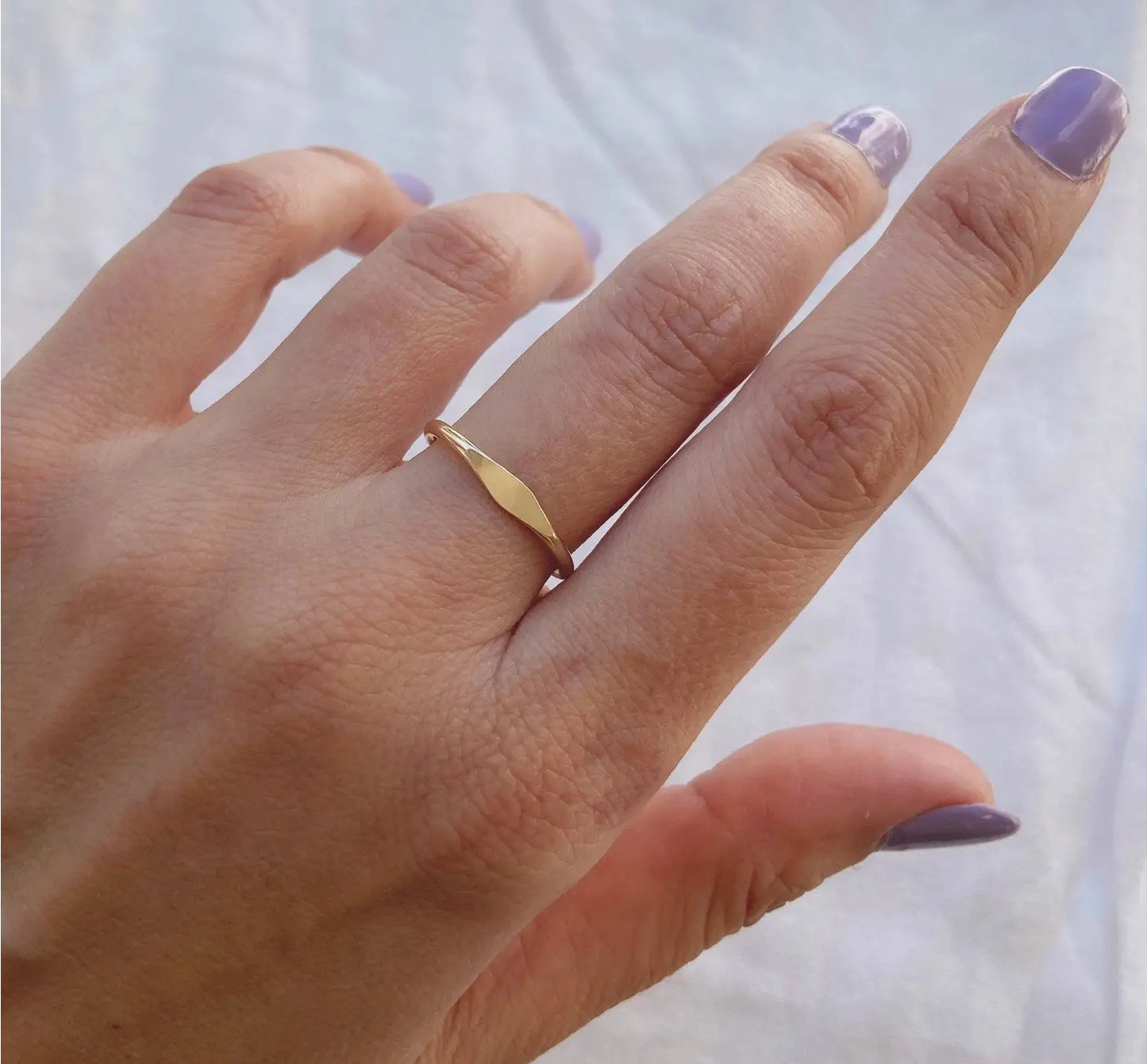 Mini Signet Ring (Gold, Silver)