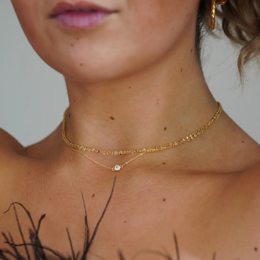 CZ Choker Necklace