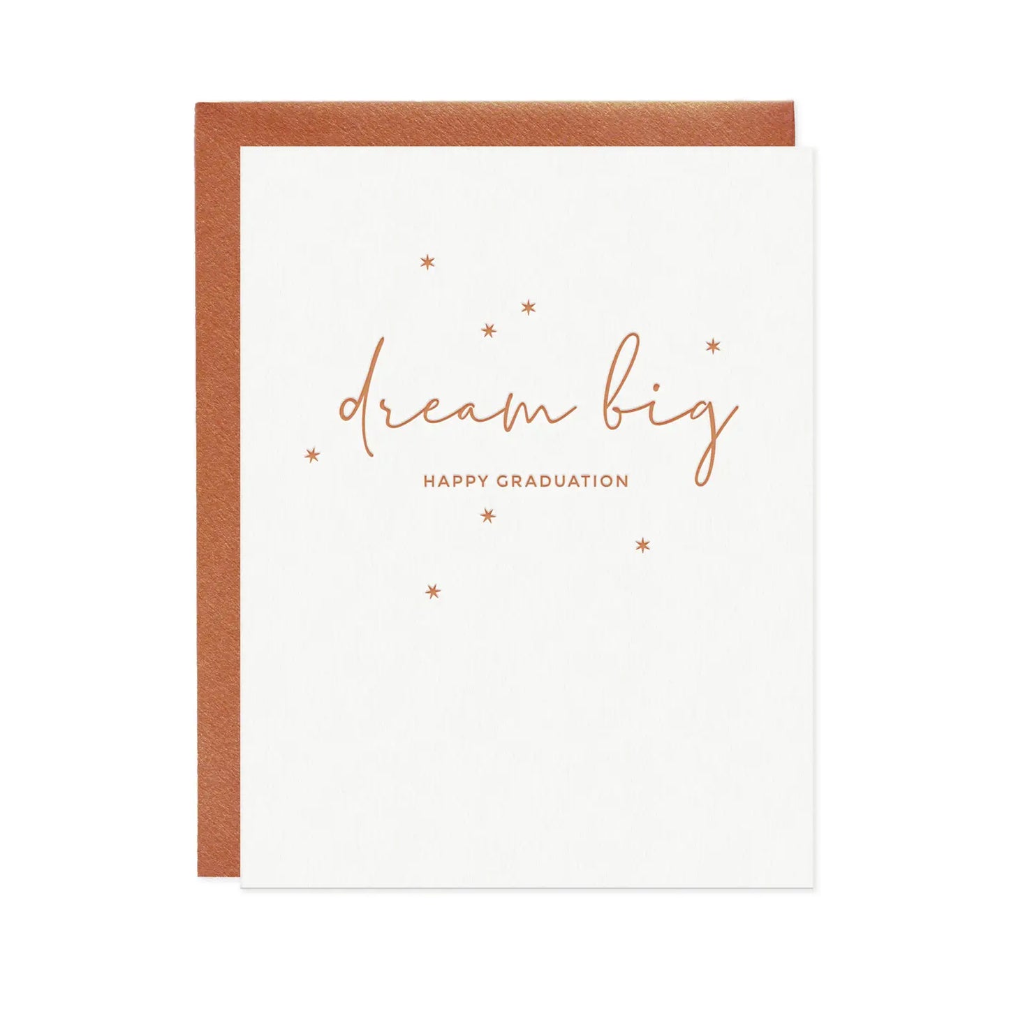 Dream Big Letterpress Card