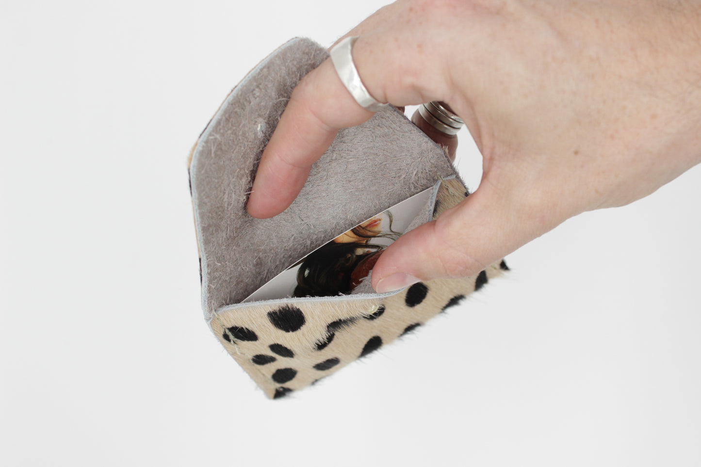 Dotted Card Case Wallet