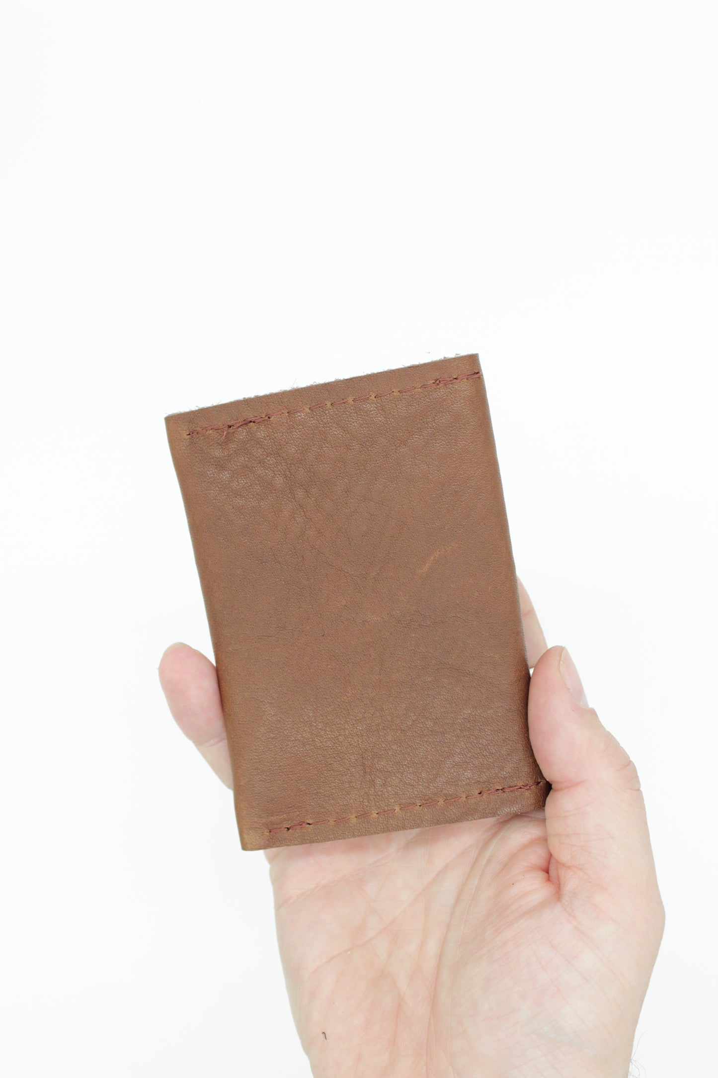 Card Case Wallet (Black, Caramel, Brown)