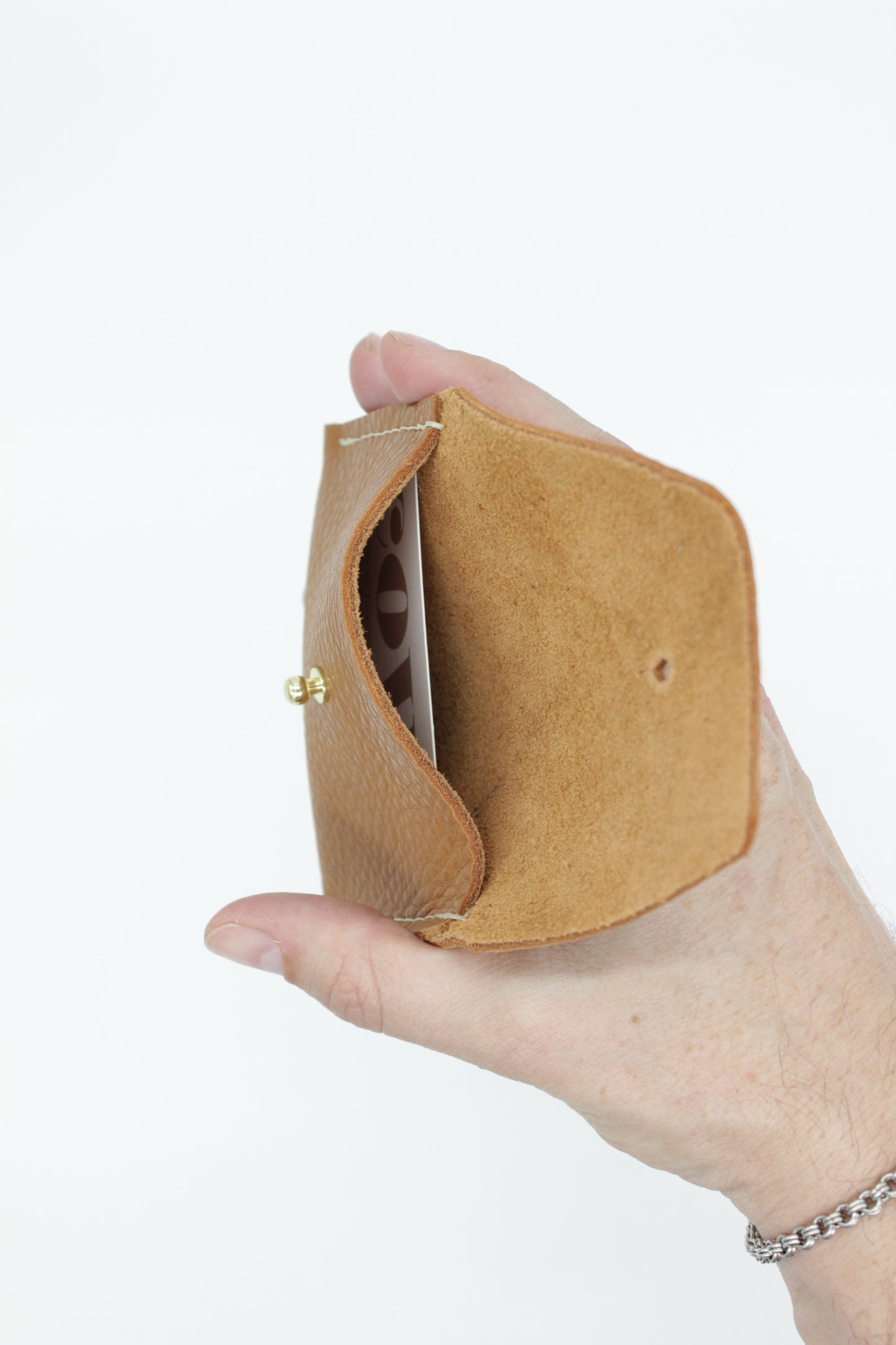 Card Case Wallet (Black, Caramel, Brown)