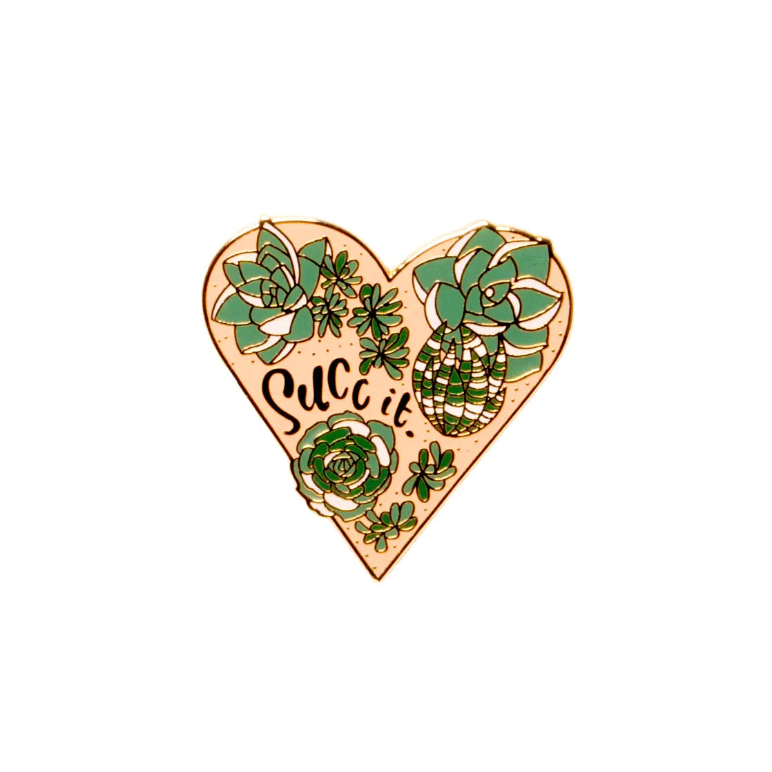 Succ It Enamel Pin