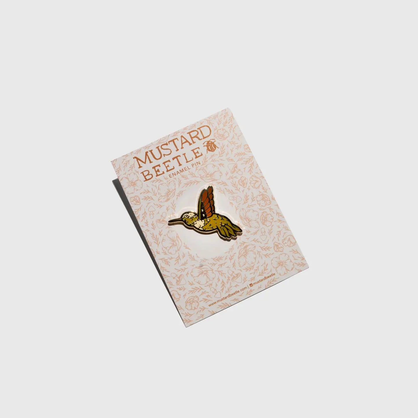 Hummingbird Enamel Pin