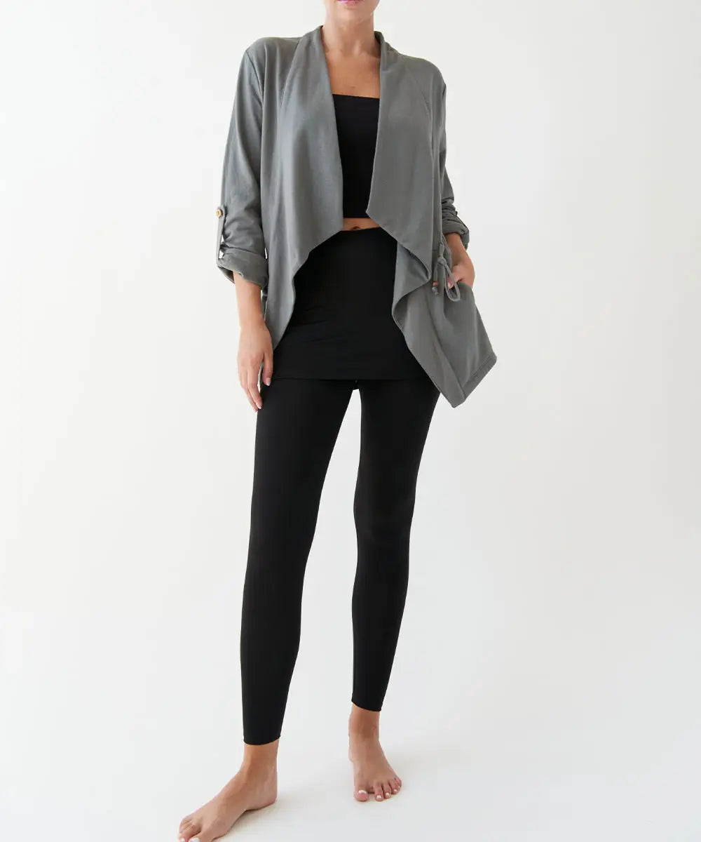 Hemp & Organic Cotton Blazer (Beige, Grey, Sage)