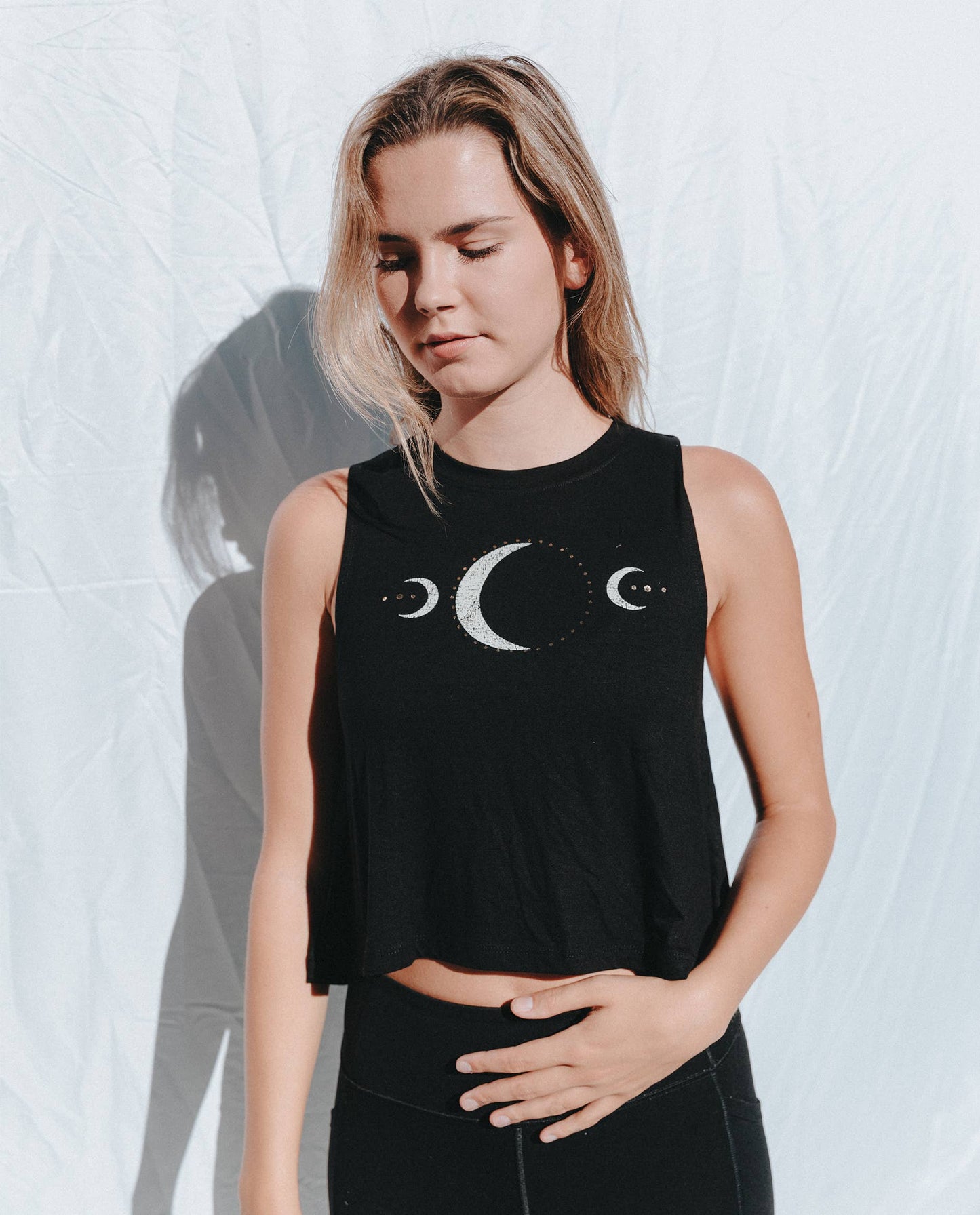 Three Moons Crop Tank