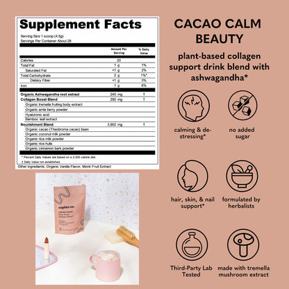 Cacao Calm Collagen Boost Blend