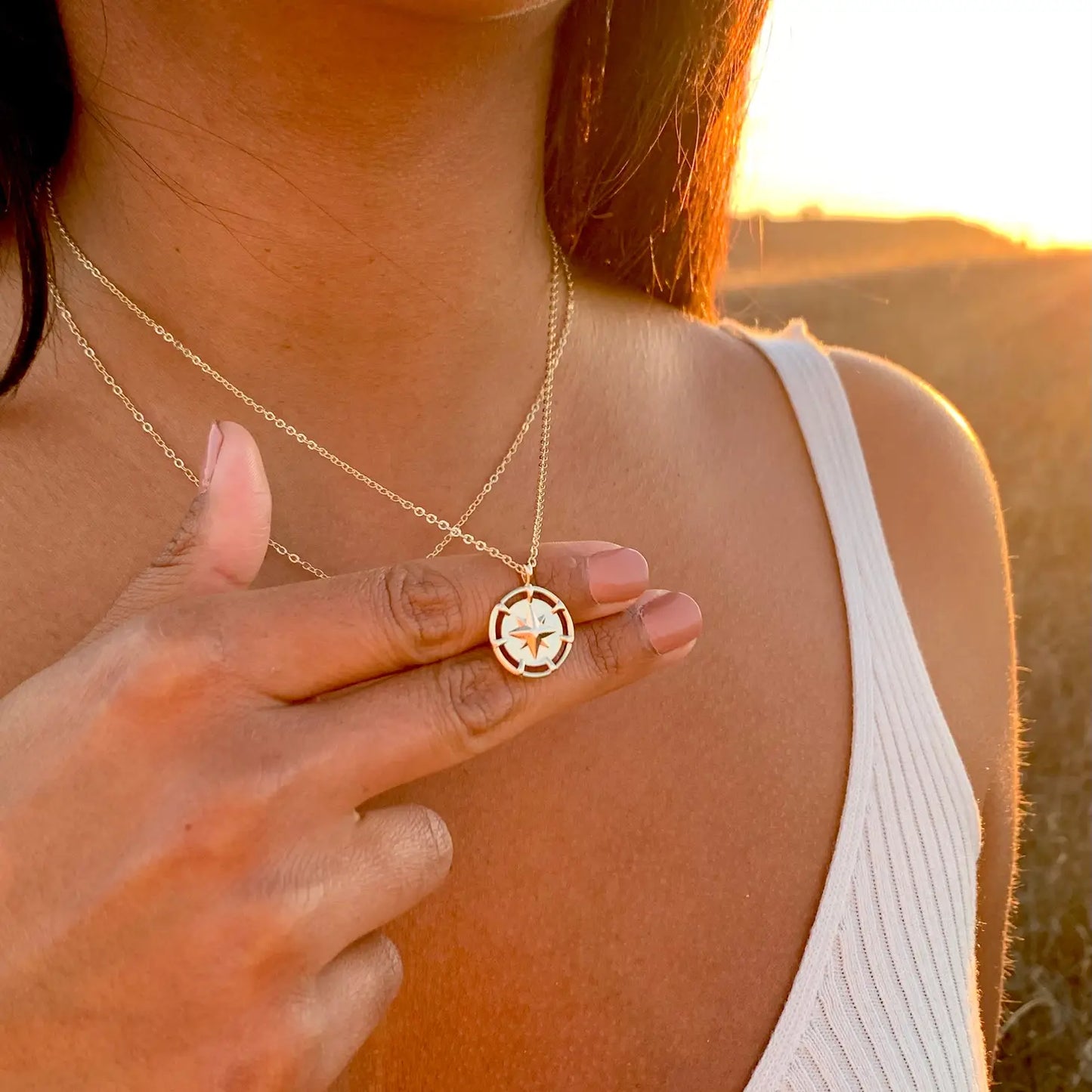 Compass Necklace