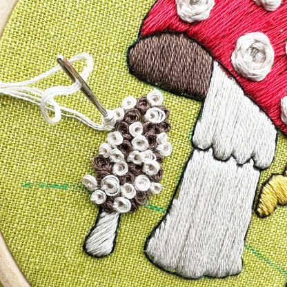 Fungis DIY Cross Stitch Embroidery Kit