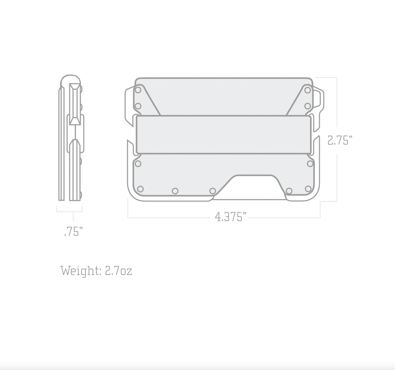 Dango Dapper Bifold Wallet WHISKEY