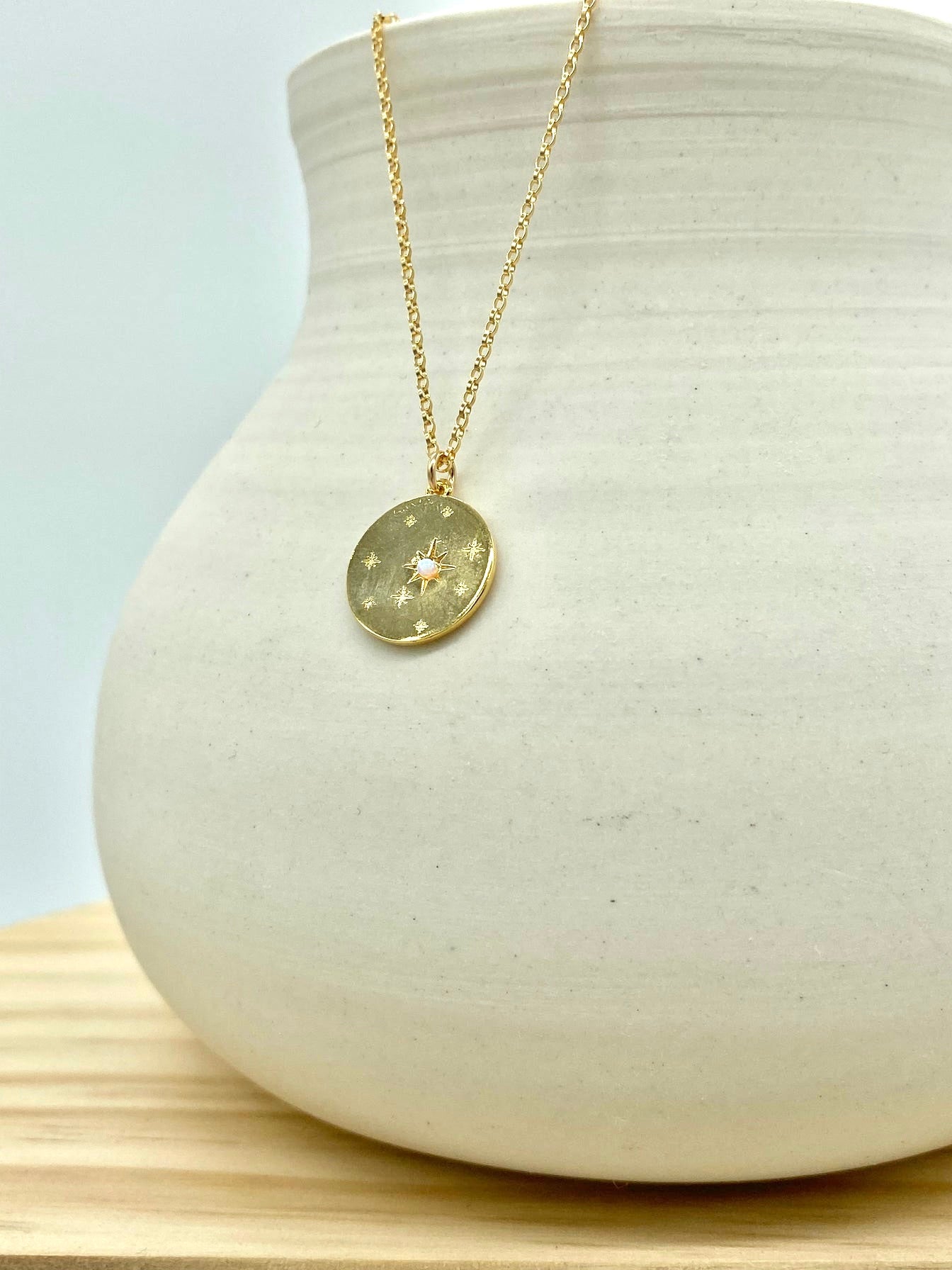 Star Bright Opal Necklace