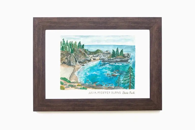 Julia Pfeiffer Big Sur Print