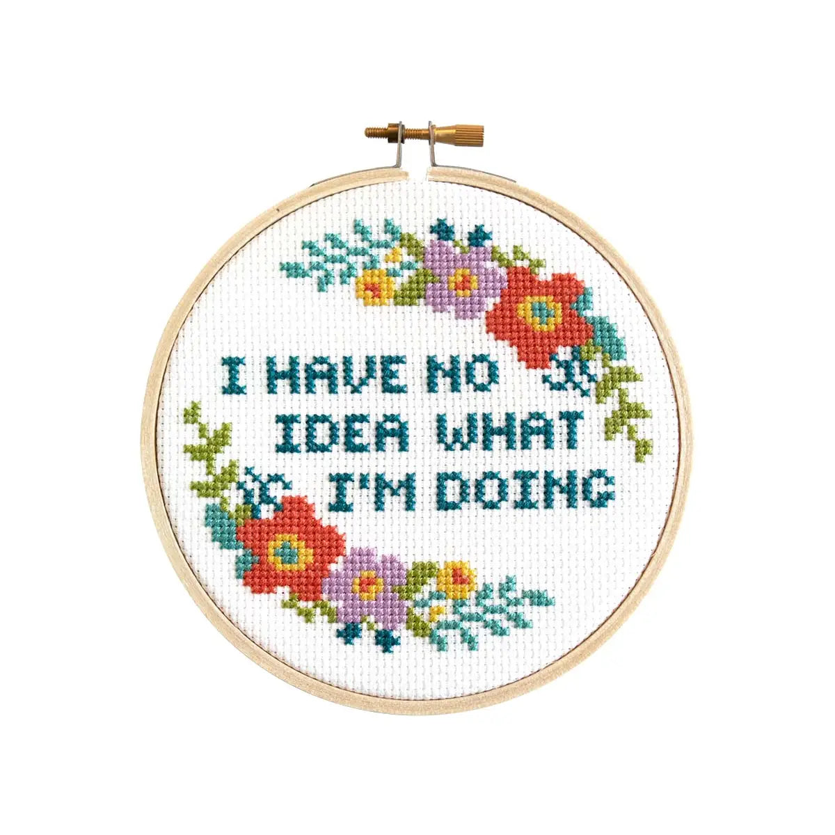 No Idea DIY Cross Stitch Embroidery Kit