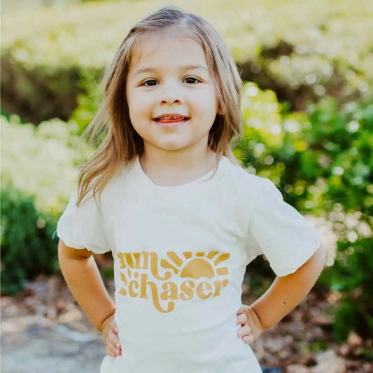 Sun Chaser Organic Cotton Kids Tee Shirt