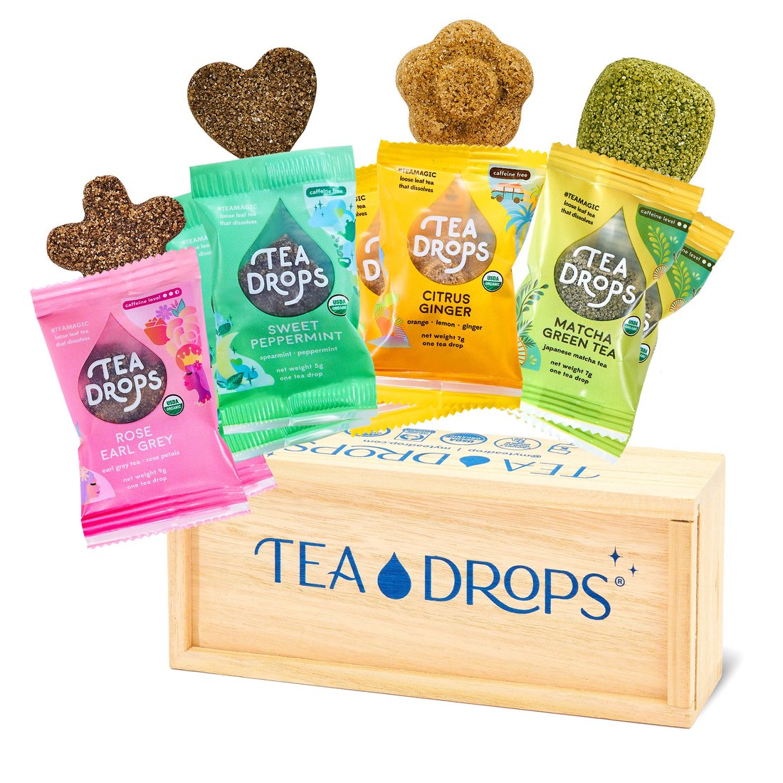Tea Drops Variety Gift Box Set of 8