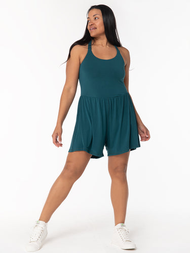 Imbodhi Lila Romper TEAL