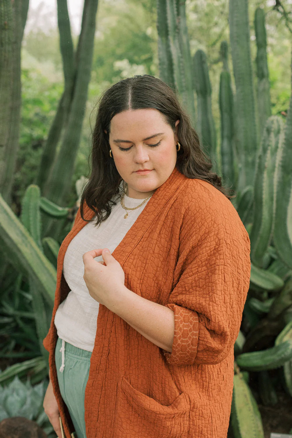 Quilted Kimono Jacket