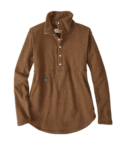 Genevieve Snap Pull Over SANDSTONE
