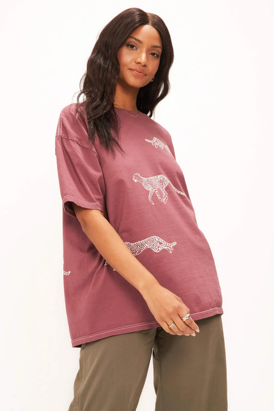 Cheetahs Oversized Tee