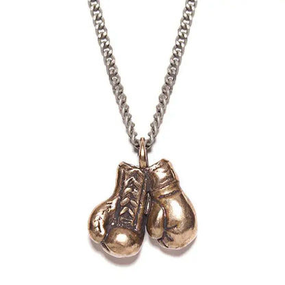 Unisex Boxing Gloves Necklace