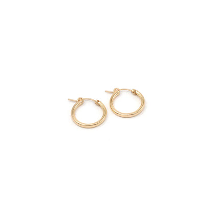 Mini Hinge Hoop Huggie Earrings
