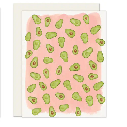 Avocado Card by Slightly Stationary