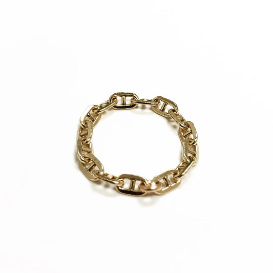 Chain Link Ring (Gold, Silver)