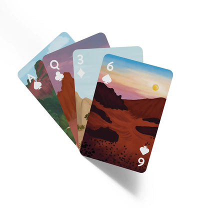 Illustrated National Parks Playing Cards